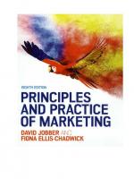 Principles and Practice of Marketing [8 ed.]
 0077174143, 9780077174149