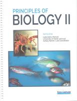 Principles of Biology II
 9781617406829