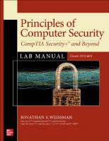 Principles of Computer Security: CompTIA Security+ and Beyond Lab Manual (Exam SY0-601) [1 ed.]
 1260470113, 9781260470116