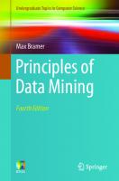 Principles of Data Mining
 9781447174936, 1447174933