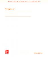 Principles of Environmental Science [9 ed.]
 1260566021, 9781260566024