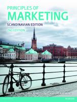 Principles of marketing [2 Scandinavian ed.]
 9781292104805, 1292104805
