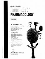 Principles of pharmacology [3 ed.]
 8181914643, 9788181914644