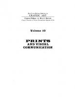Prints and visual communication
 9780262590020
