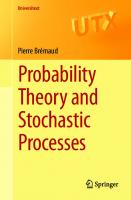 Probability theory and stochastic processes
 9783030401825, 9783030401832
