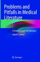 Problems and Pitfalls in Medical Literature: A Practical Guide for Clinicians [1st ed. 2023]
 3031402944, 9783031402944