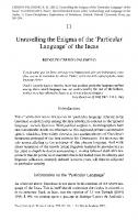 Proceedings of the British Academy (173) 
Unravelling the Enigma of the ‘Particular Language’ of the Incas
 0197265030, 978019726503