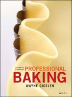Professional baking [7ed.]
 9781119148449, 1119148448