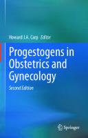 Progestogens in Obstetrics and Gynecology [2 ed.]
 9783030525088, 3030525082