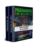 Programming for Beginners 2 Books in 1: Linux for Beginners SQL for Beginners