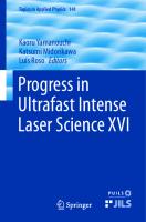 Progress in Ultrafast Intense Laser Science XVI
 3030750884, 9783030750886