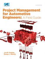 Project Management for Automotive Engineers: A Field Guide
 0768080770, 9780768080773