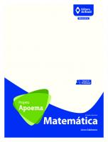 Projeto Apoema - Matemática - 6º. Ano [2ª. Edição]
 9788510054188