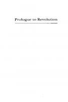 Prologue to Revolution: Cuba, 1898-1958
 9781685857059