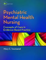 Psychiatric mental health nursing: concepts of care in evidence-based practice [Eighth edition]
 9780803640924, 0803640927, 9780803643963, 0803643969