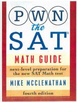 PWN The SAT Math Guide [4 ed.]
 9781523963577