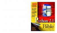 Python 2.1 Bible [1 ed.]
 0764548077, 9780764548079