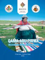 Qama aru pirwa/ Diccionario monolingüe aimara (Aymara)