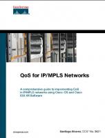 QoS for IP/MPLS networks
 1587052334, 9781587052330