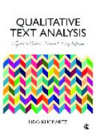 Qualitative Text Analysis: A Guide to Methods, Practice & Using Software [Hardcover ed.]
 1446267741, 9781446267745