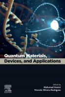 Quantum Materials, Devices, and Applications
 9780128205662