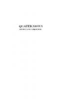 Quaternions and Rotation Sequences: A Primer with Applications to Orbits, Aerospace and Virtual Reality
 9780691211701