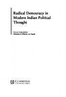 Radical Democracy in Modern Indian Political Thought
 9781009305594, 9781009305563, 9781009305600