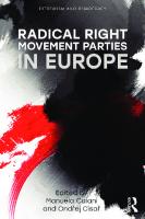 Radical Right Movement Parties in Europe
 9781138566767