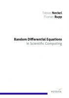 Random differential equations in scientific computing [1 ed.]
 9788376560267, 9788376560250