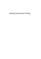 Reading Experimental Writing
 9781474440400