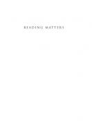 Reading Matters: Five Centuries of Acquiring Books
 9780300142365