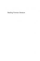 Reading Victorian Literature: Essays in Honour of J. Hillis Miller
 9781474447997