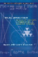 Real analysis: measure theory, integration, and Hilbert spaces [Vol.3., PUP ed.]
 0691113866, 9780691113869