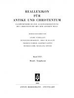 Reallexikon für Antike und Christentum 25 : Mosaik – Nymphaeum
 9783777214283
