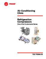 Refrigeration Compressors
