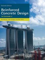 Reinforced Concrete Design: To Eurocode 2 [7th ed.]
 0230302858, 9780230302853