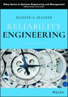 Reliability Engineering [3 ed.]
 1119665922, 9781119665922