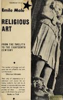 Religious art from the twelfth to the eighteenth century