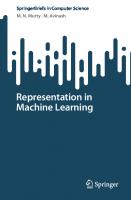 Representation in Machine Learning
 9789811979071, 9789811979088