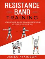 Resistance band Training: A Resistance Bands Book For Exercise At Home Or On The Go.
 9798711445517