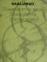 Resistive and Reactive Circuits
