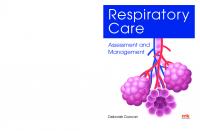 Respiratory Care: Assessment and Management [1st ed.]
 9781910451526, 1910451525, 9781910451021, 1910451029