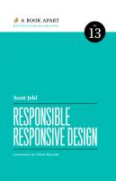 Responsible Responsive Design
 1937557162, 9781937557164