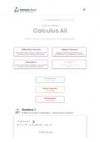 Revision village Math AA SL - Calculus - Easy Difficulty Questionbank [1]