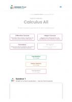 Revision village Math AA SL - Calculus - Hard Difficulty Questionbank [3]
