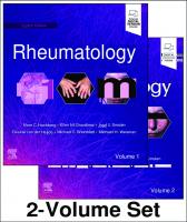 Rheumatology, 2-Volume Set, 8e (Aug 10, 2022)_(0702081337)_(Elsevier).pdf
 9780702081330, 9780323930604, 9780323930611