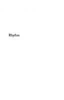 Rhythm: Form and Dispossession
 9780226685908