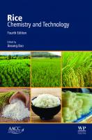 Rice chemistry and technology [Fourth edition]
 9780128115084, 0128115084