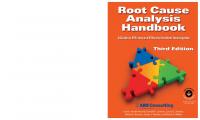 Root cause analysis handbook: a guide to efficient and effective incident investigation [3rd edition]
 1931332517