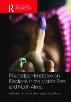 Routledge Handbook on Elections in the Middle East and North Africa
 9781032028743, 9781032028842, 9781003185628